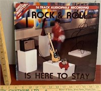 Vintage 1981 Rock & Roll is Here to Stay-LP Vinyl
