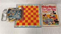 Mickey Mouse American Bricks, Tic-Tac-Toe & Board