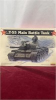 1/35 Scale Model Of T-55 Main Battle Tank