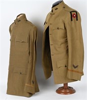 WWI US AIR SERVICE UNIFORM NAMED P. ROOSEVELT WW1