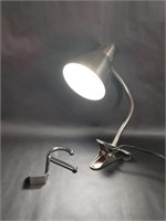 Clamp on Adjustable Lamp & Over The Door Hanger