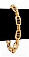 Cartier 18K Gold Nautical Link Bracelet