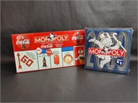 Coca-Cola Monopoly & Millennium Edition Monopoly