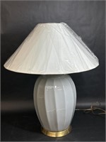 Ovular Grey Table Lamp