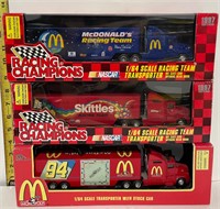 Racing Champions Transporter Trucks - Die Cast