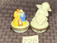 Midwest Holy Family & Angel Trinket Boxes