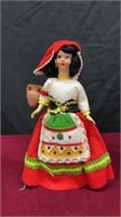 Vintage 10” Inch Magis Roma Italian Folklore Doll