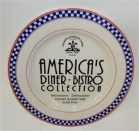 Homer Laughlin America's Diner Bistro Plate