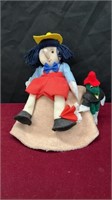 Vintage Reversible Pinocchio Doll