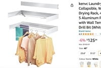 kenvc Laundry Drying Rack Collapsible