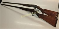 Vintage Wallhanger Display 12 Gauge Rifles (2)