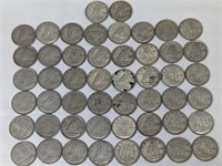 ROLL CAD SILVER DIMES