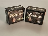 2 Liberty Civil Defense 20 Cartridge Box 9mm+P