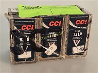 6 CCI 50 Cartridge Boxes of 22LR Ammo