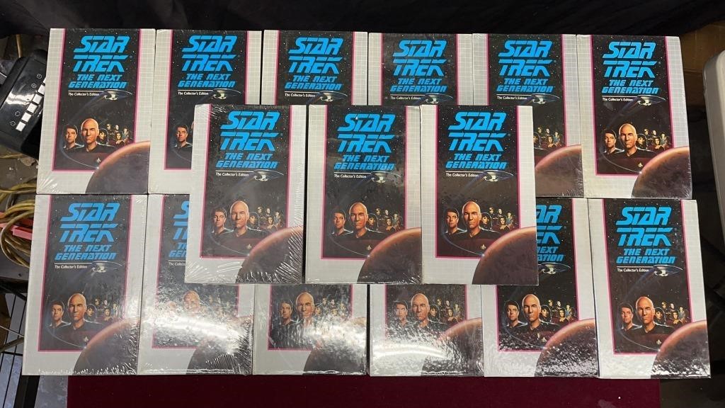Star Trek The Next Generation VHS Tapes