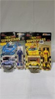 2 new sealed nascars and figures