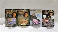 4 new sealed racing champions cars