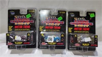 3 new sealed racing champions cars