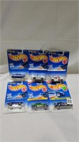 6 new sealed hotwheels