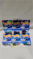 6 new sealed hotwheels