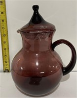 Tea Pot - Purple Amethyst Glass
