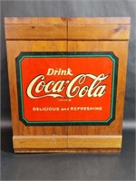 Vintage Coca Cola Wooden Crate Cabinet