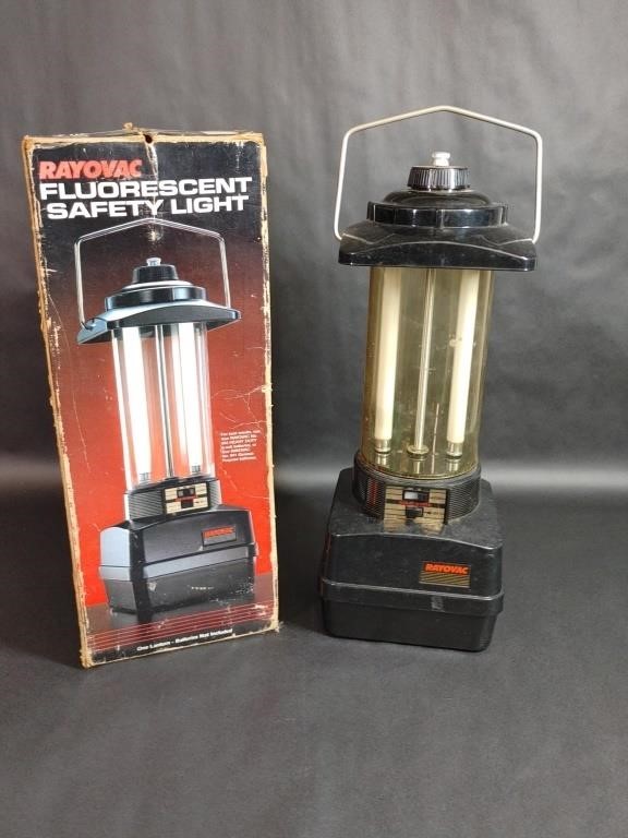 Vintage Rayovac Fluorescent Safety Light