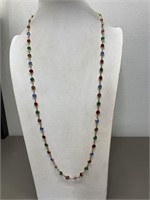 SWAROVSKI MULTI COLORED CRYSTAL NECKLACE