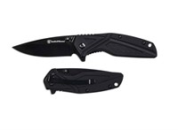 Smith & Wesson 1101 Black/black Rubber Alum Knife