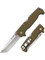 Cold Steel Od Green Tanto Point Sr1 Folding Knife