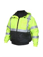 Mcr Safety Large Insulated Hi-vis Jacket