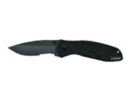 Kershaw Dlc Black/black Serrated Blur Knife