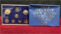 1982 Great Britain and Nothern Ireland Coin Set
