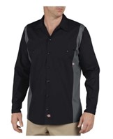Dickies X-large Tall Charcoal Industrial Shirt