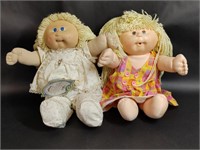 Two Cabbage Patch Kid Dolls