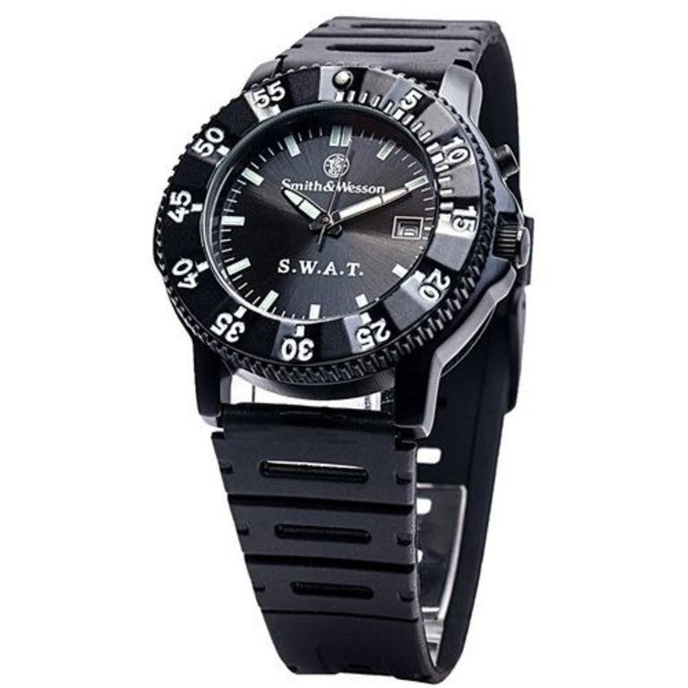 Smith & Wesson Swat Rubber Wristband Watch
