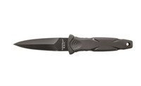 Smith & Wesson Black/plain Dagger Badge Knife