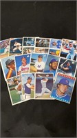Lot of 15 1985 Vintage Baseball Stickers