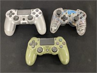 Group of Playstation Controllers