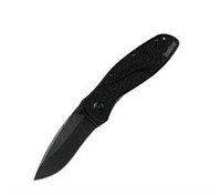 Kershaw Blackwash/black Plain Blur Knife
