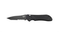 Benchmade Black Serrated Edge Auto Stryker Knife