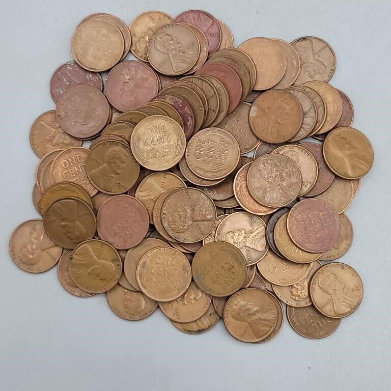 (103) Lincoln Wheat Cents