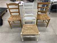 Group of Mixed Vintage Chairs