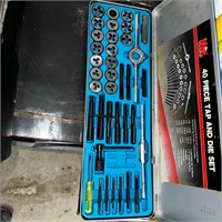 A 40 piece set of Tap and Die set.