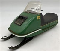 Plastic John Deere Toy Snowmobile