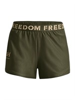 Under Armour X-small Od Green Freedom Shorts