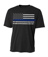 Thin Blue Line X-large Classic Polyester T-shirt