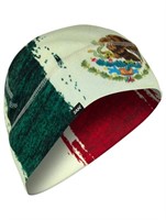 Zan Headgear Mexican Flag Helmet Liner Sportflex