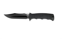 Sog Clip Point Plain Seal Pup Elite Knife In Clam