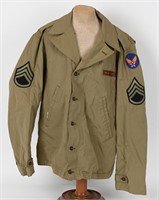 WWII US ARMY AIR CORPS M43 FIELD JACKET 38R MINT